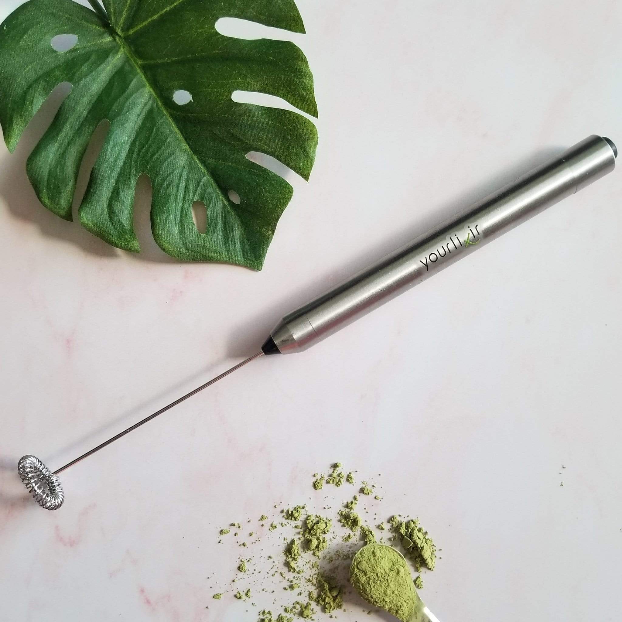 Yourlixir Whisk *New* Portable Superfood Whisk adaptogenic lattes superfood powders  beauty mind body zen yoga retreat exercise diet weight loss nutrition keto paleo NON-GMO allnatural bulletproof MCT